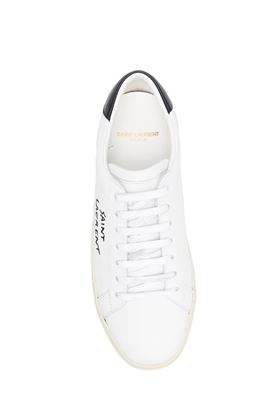 Sneakers con logo ricamato Saint Laurent | 610649AABEE9061